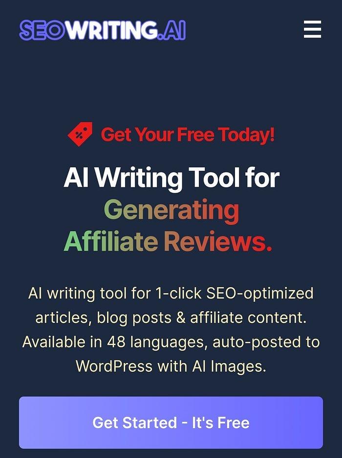 SEO 写作工具