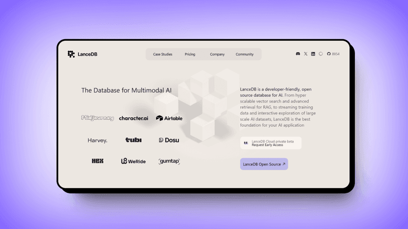 LanceDB 项目示例图片