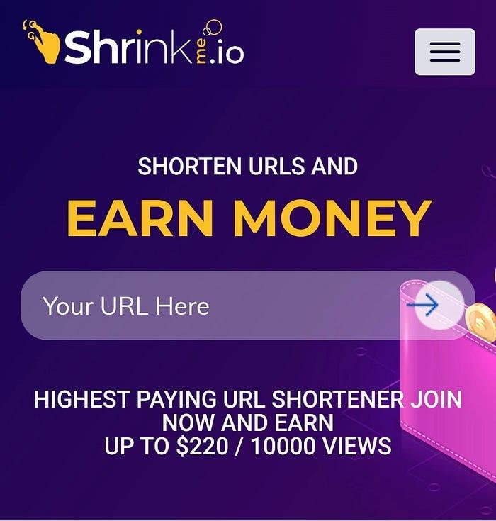 ShrinkMe.io