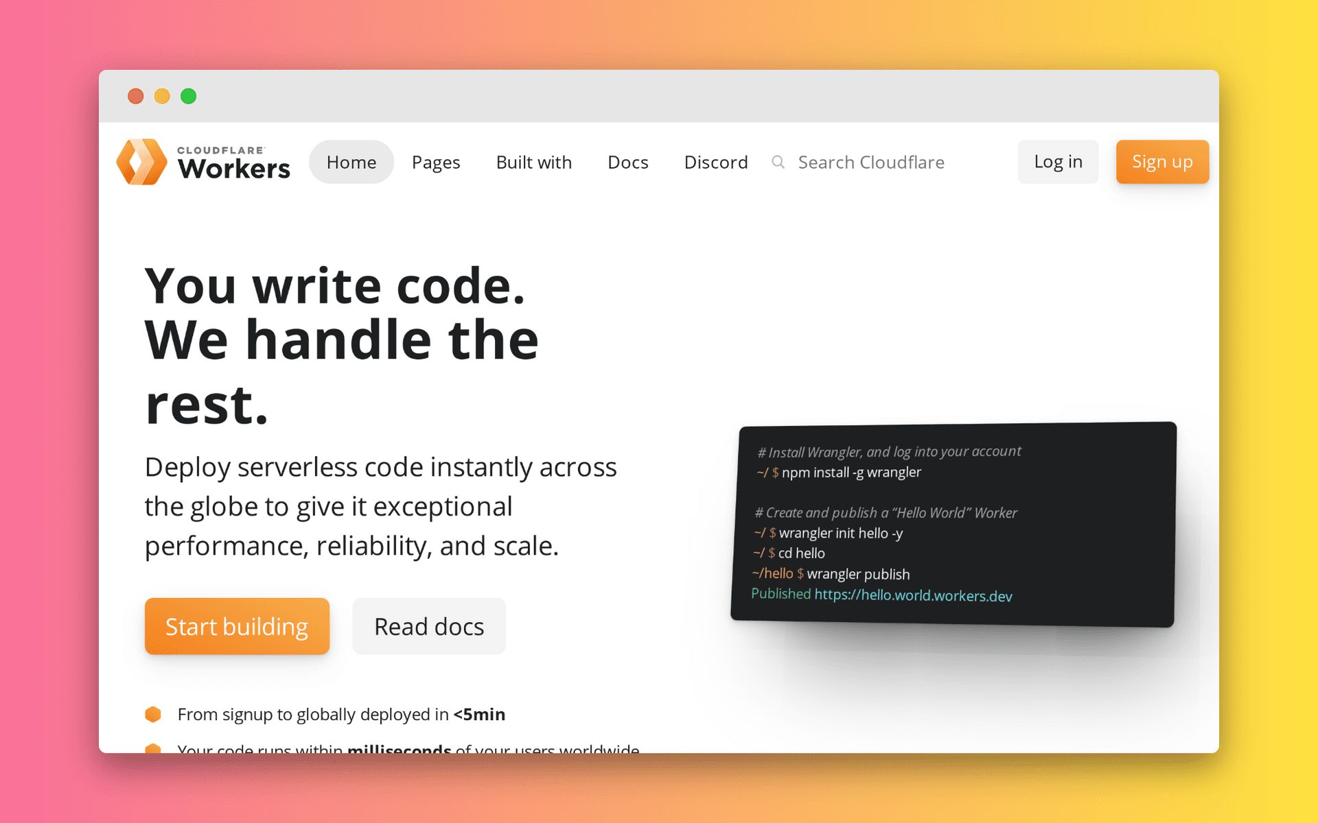 Cloudflare Workers