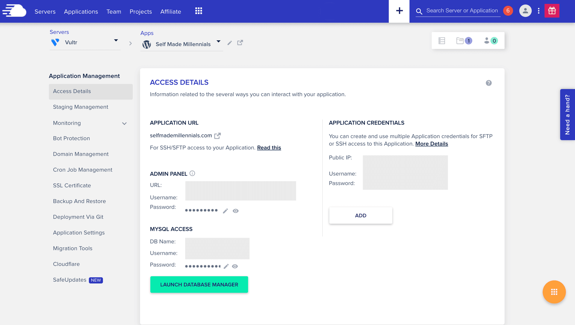 我使用Cloudways进行网站托管。